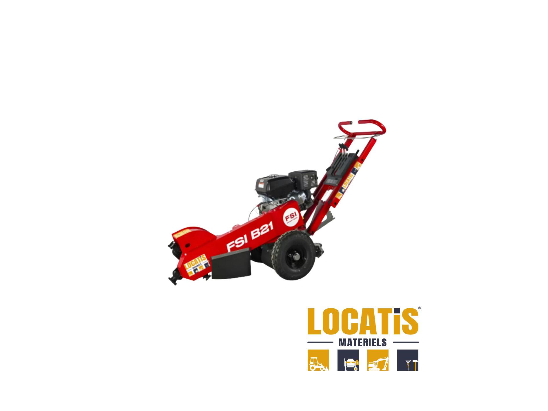 Raboteuse / ROGNEUSE de souches 14CV